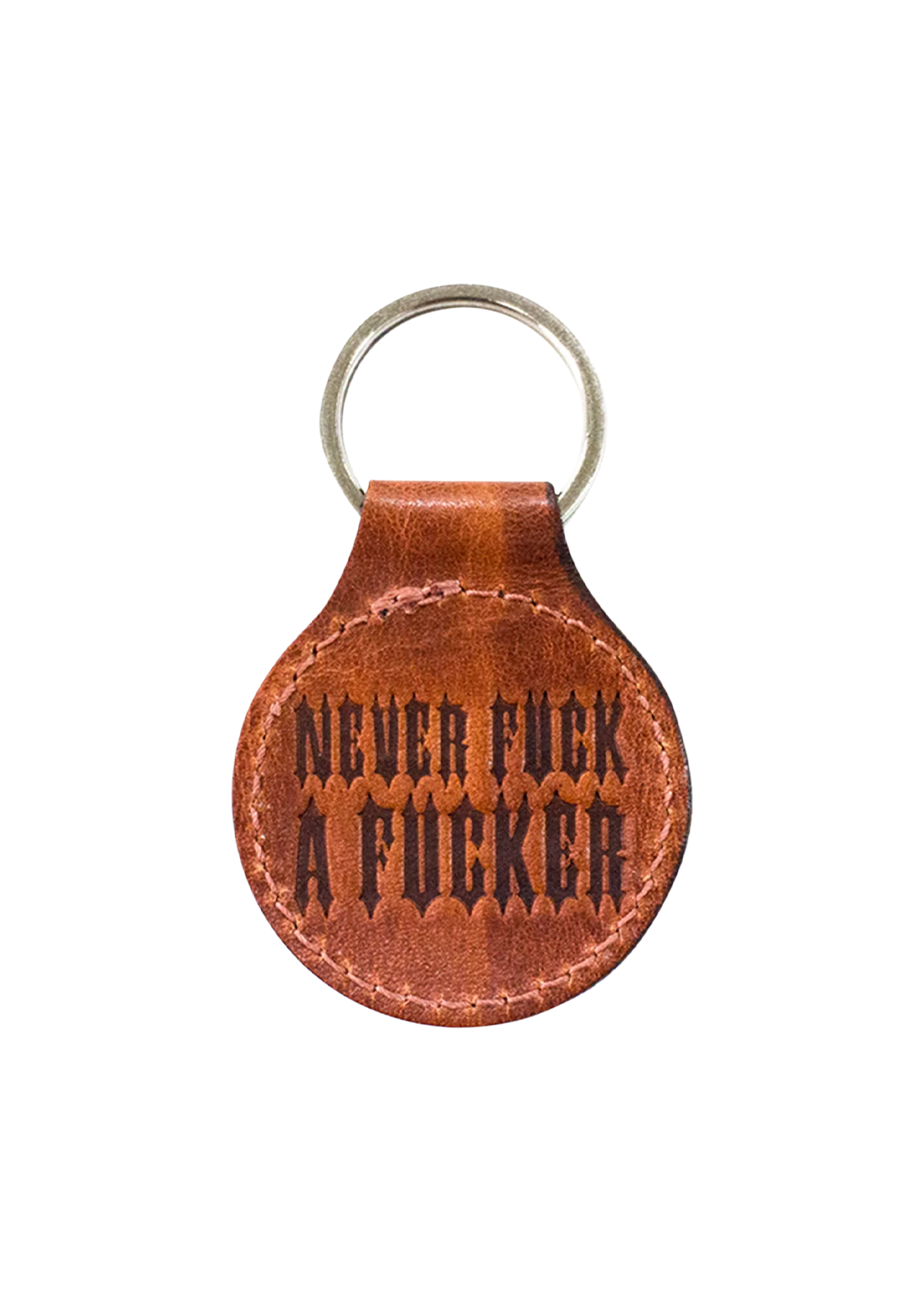 Anhänger N.F.A.F Leder Braun - Image 2