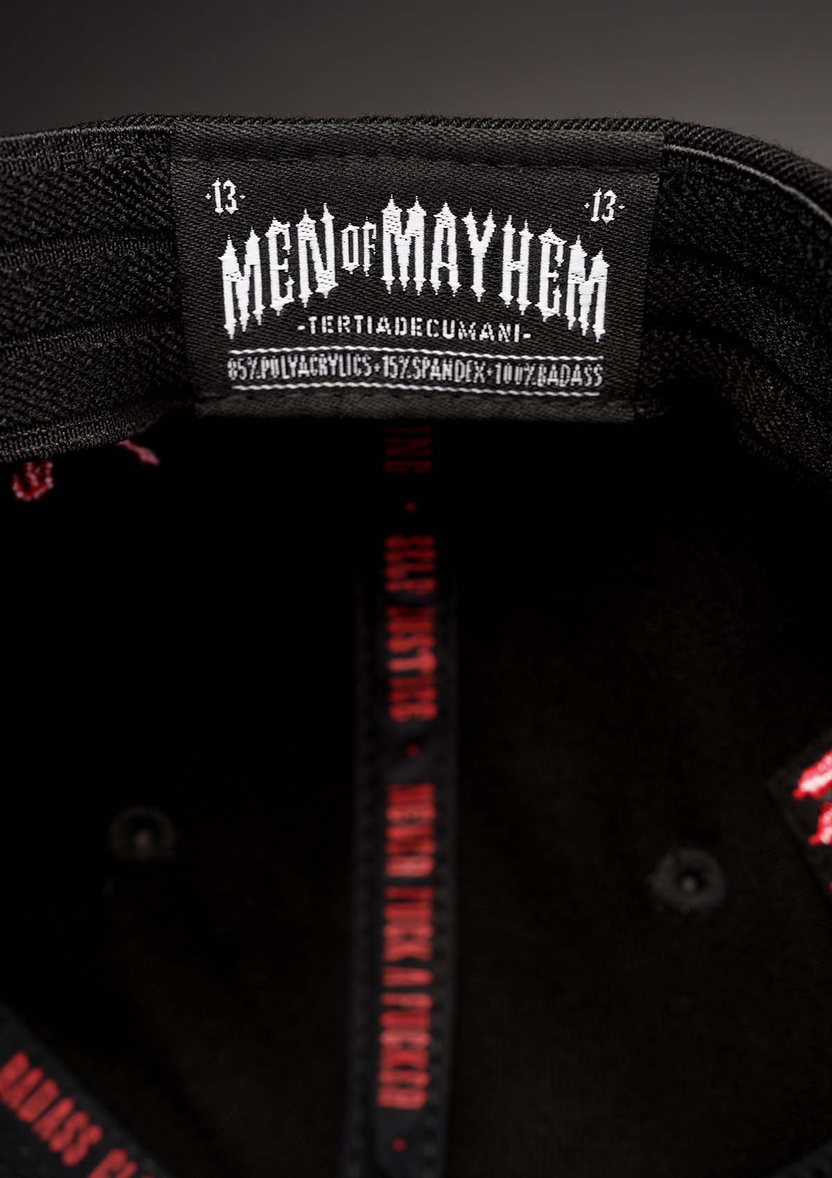 Basecap Mayhem B/B/R - Image 8