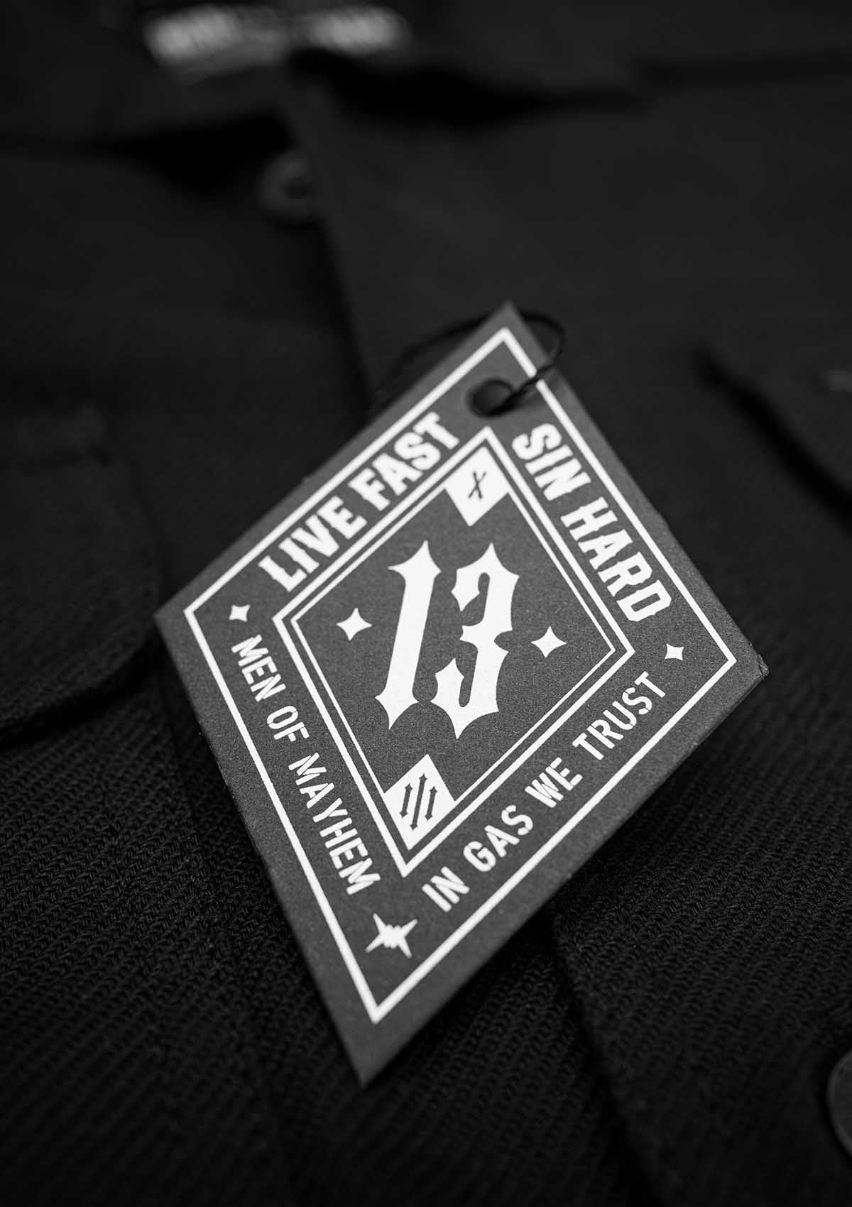 Flanellhemd All Black / Heavy D. - Image 3