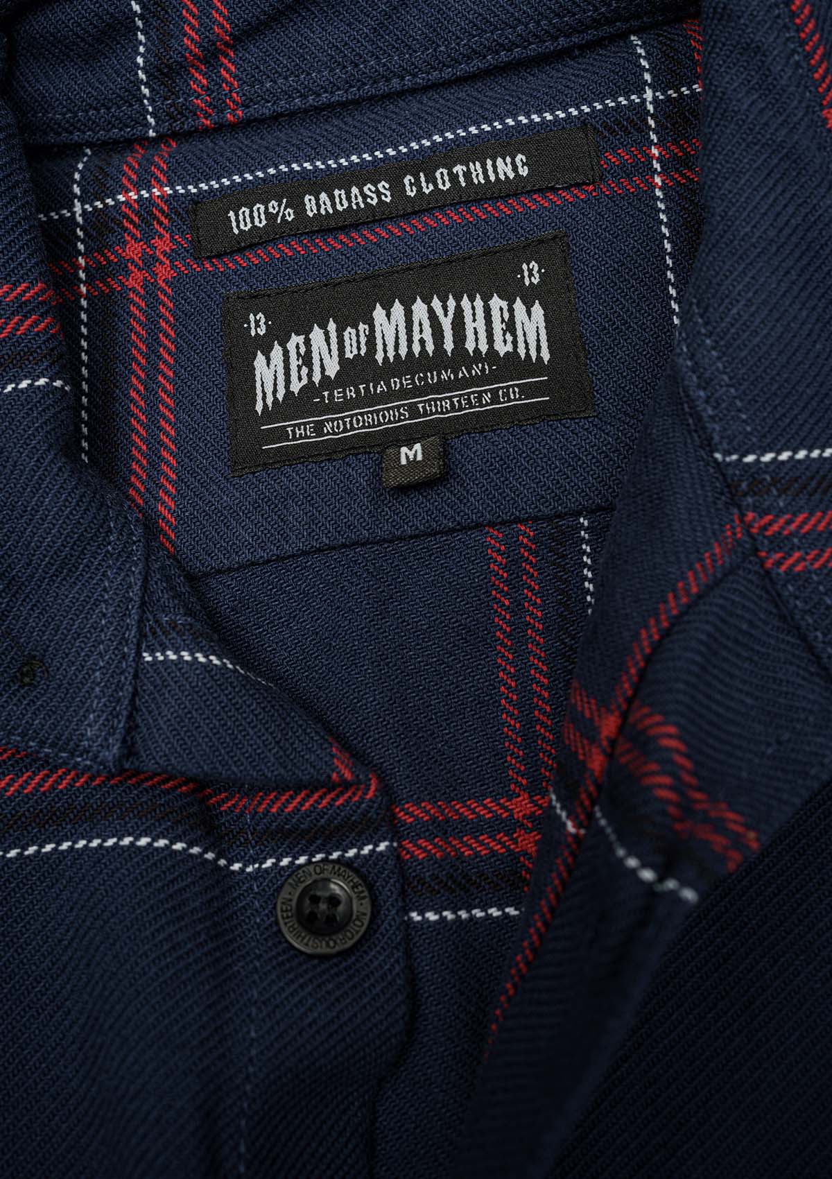 Flanellhemd Marine / Heavy D. - Image 3