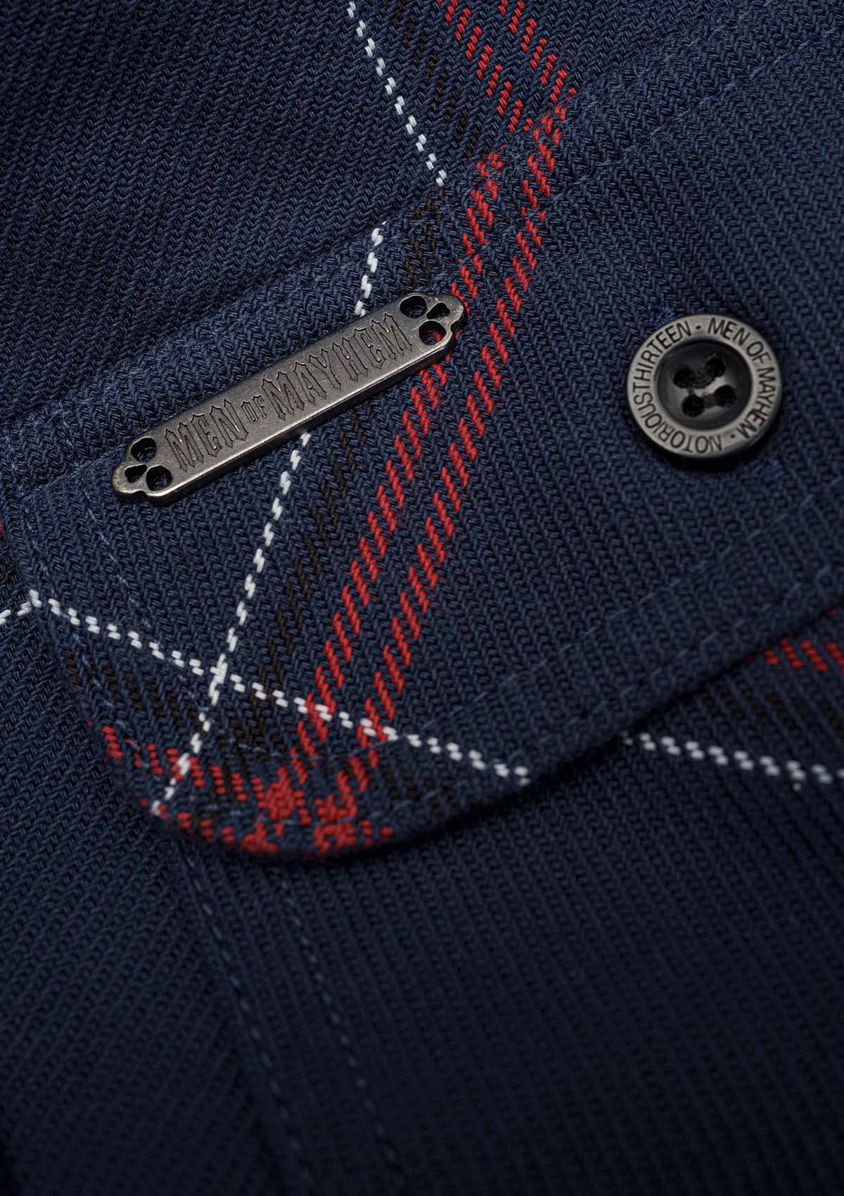 Flanellhemd Marine / Heavy D. - Image 6
