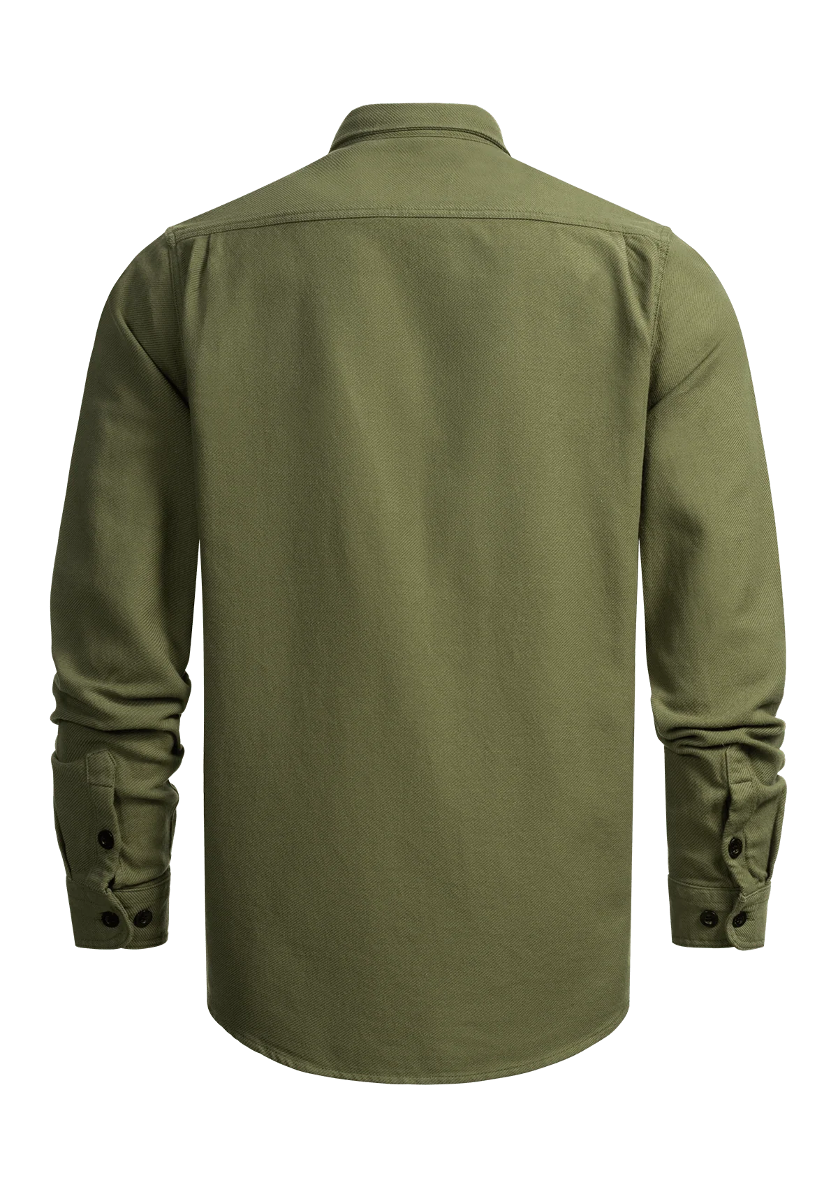 Flanellhemd Olive / Heavy D. - Image 2