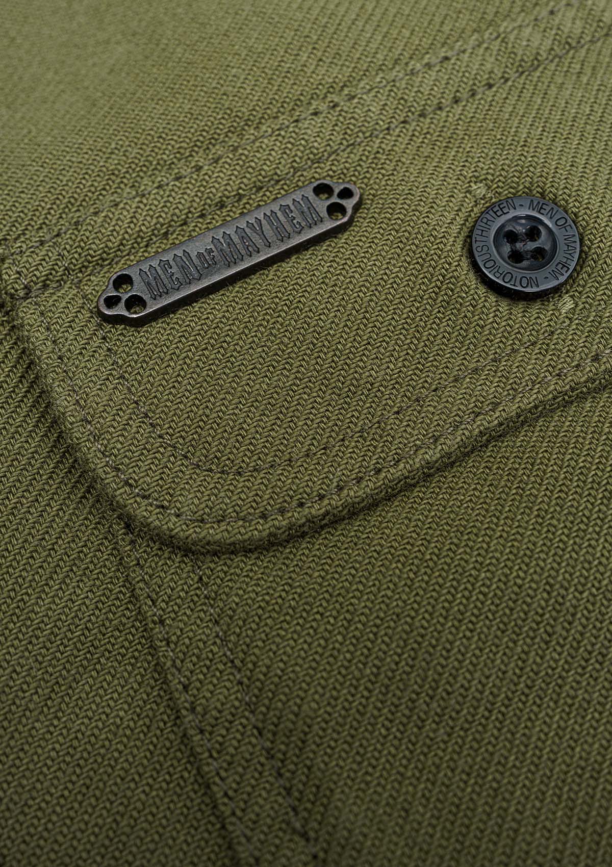 Flanellhemd Olive / Heavy D. - Image 5