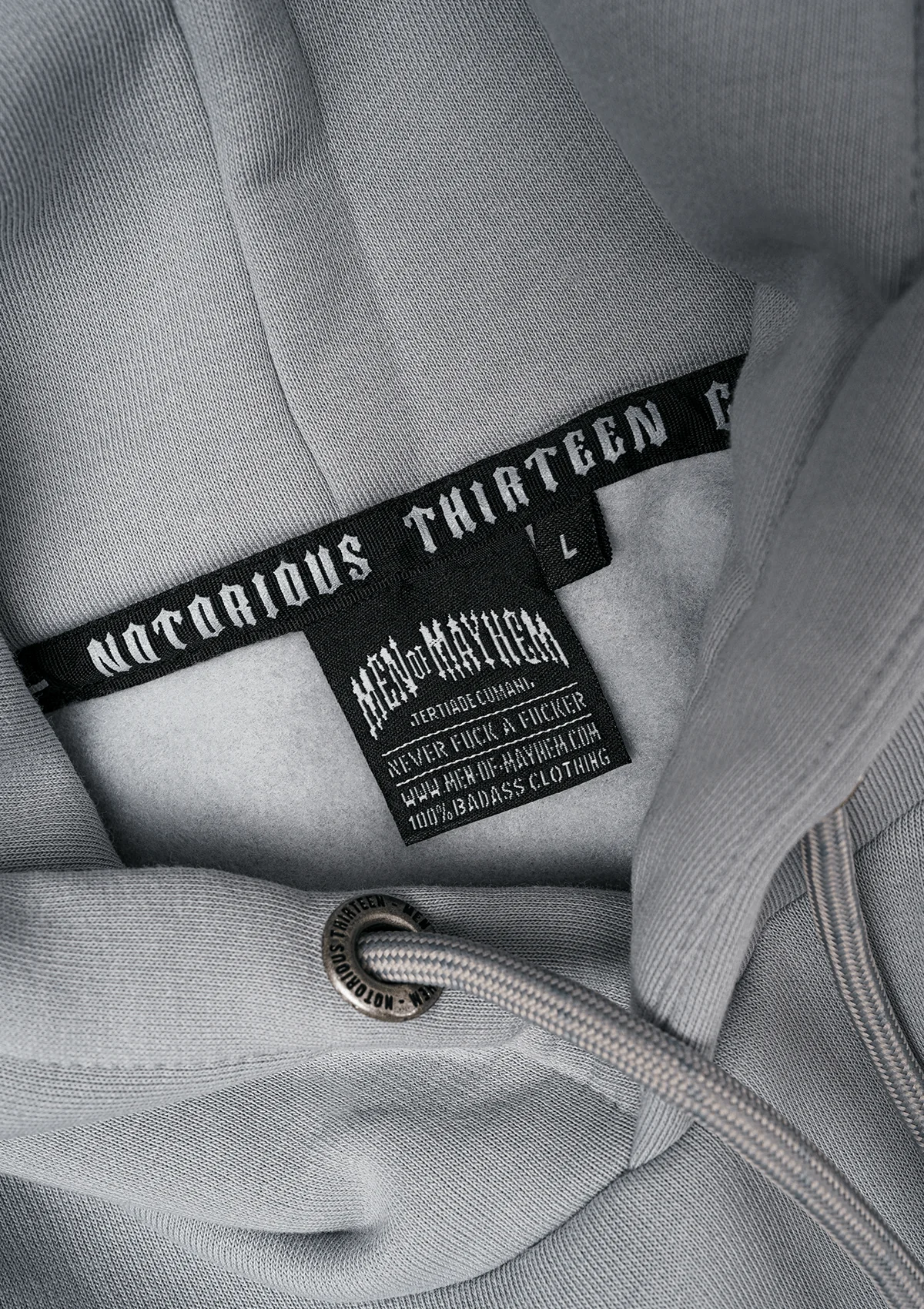 Hoodie Original Light Grey - Image 7
