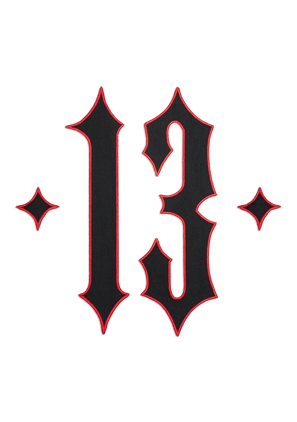 Rücken Patch 13 B/B/R