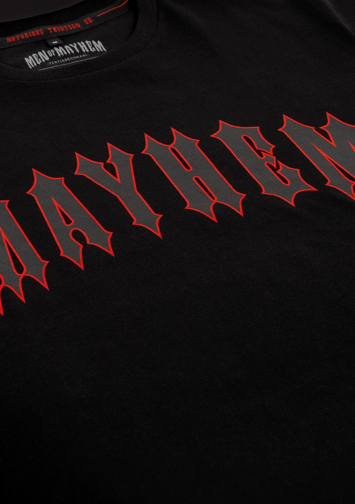 T-Shirt Mayhem XIII B/B/R - Image 3