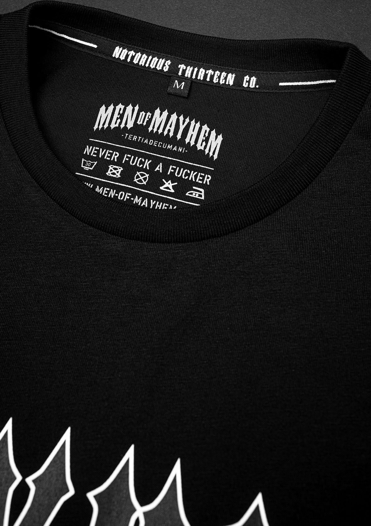 T-Shirt Mayhem XIII B/B/W - Image 6