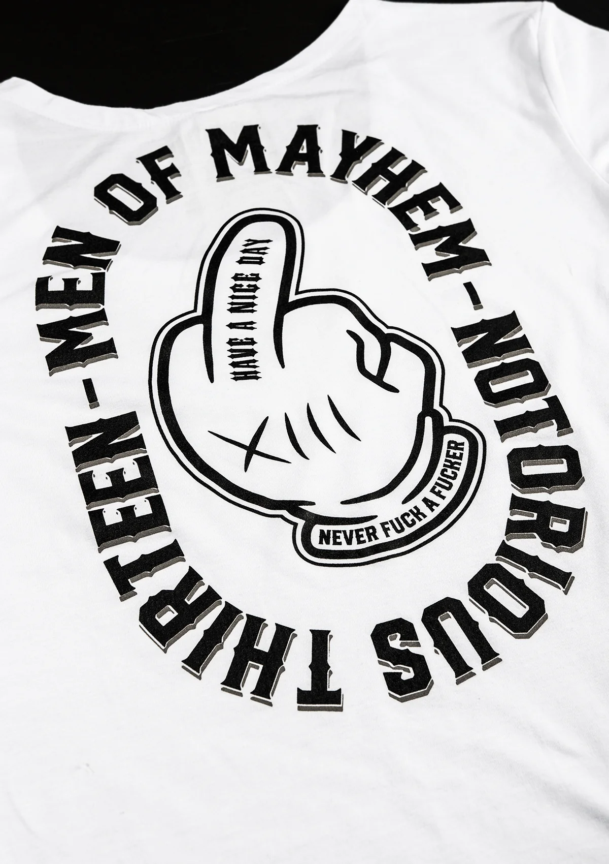 T-Shirt Middle Finger W/S - Image 3