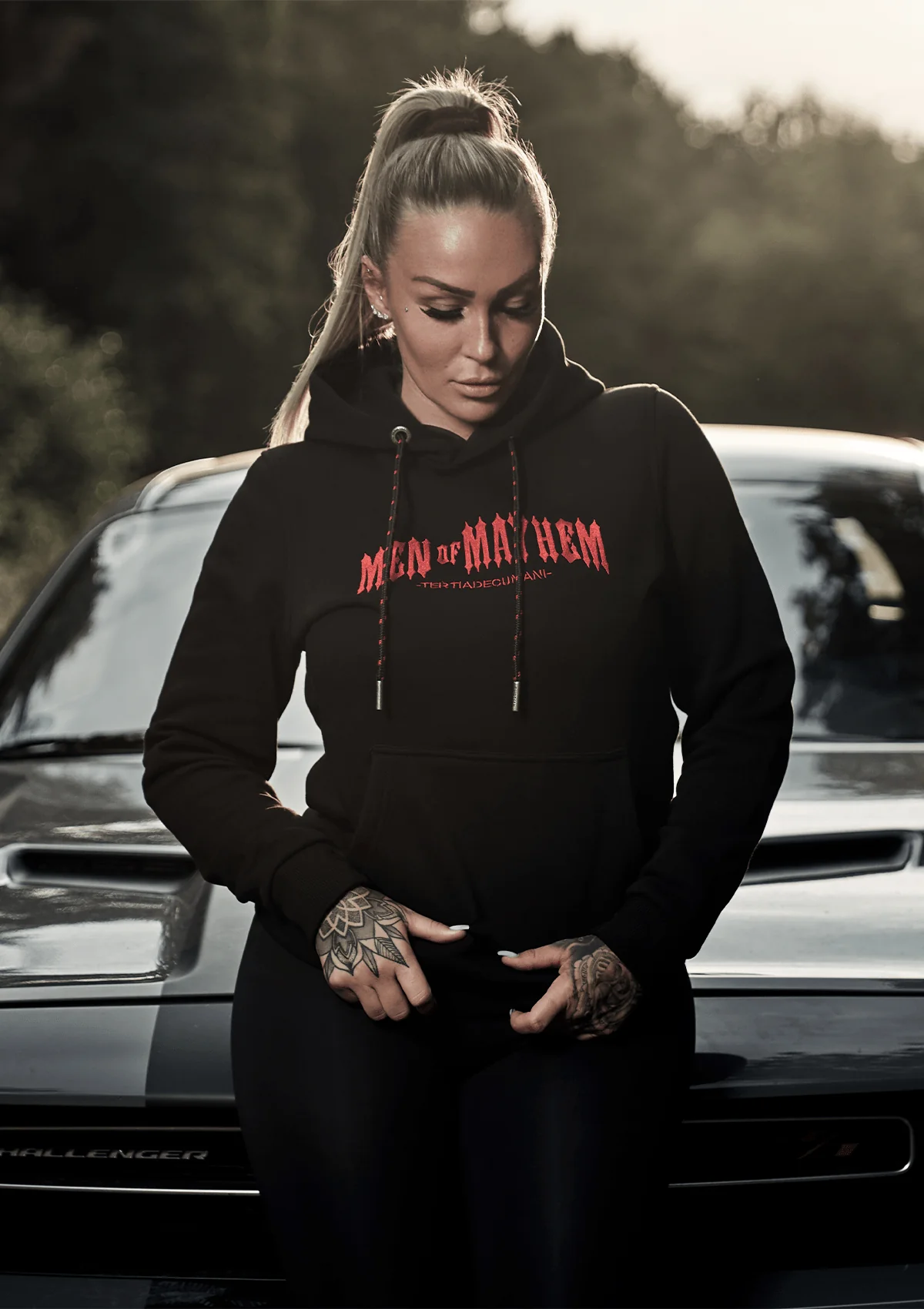 Women Hoodie Mayhem Classic S/R MK3 - Image 3