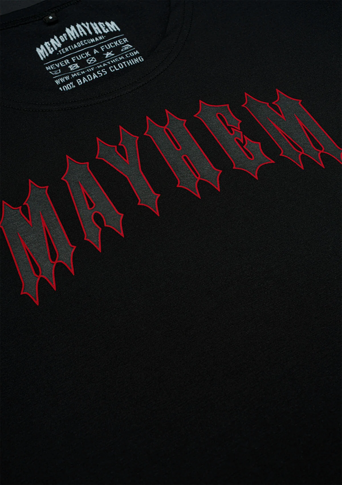Women T-Shirt Mayhem B/B/R - Image 3