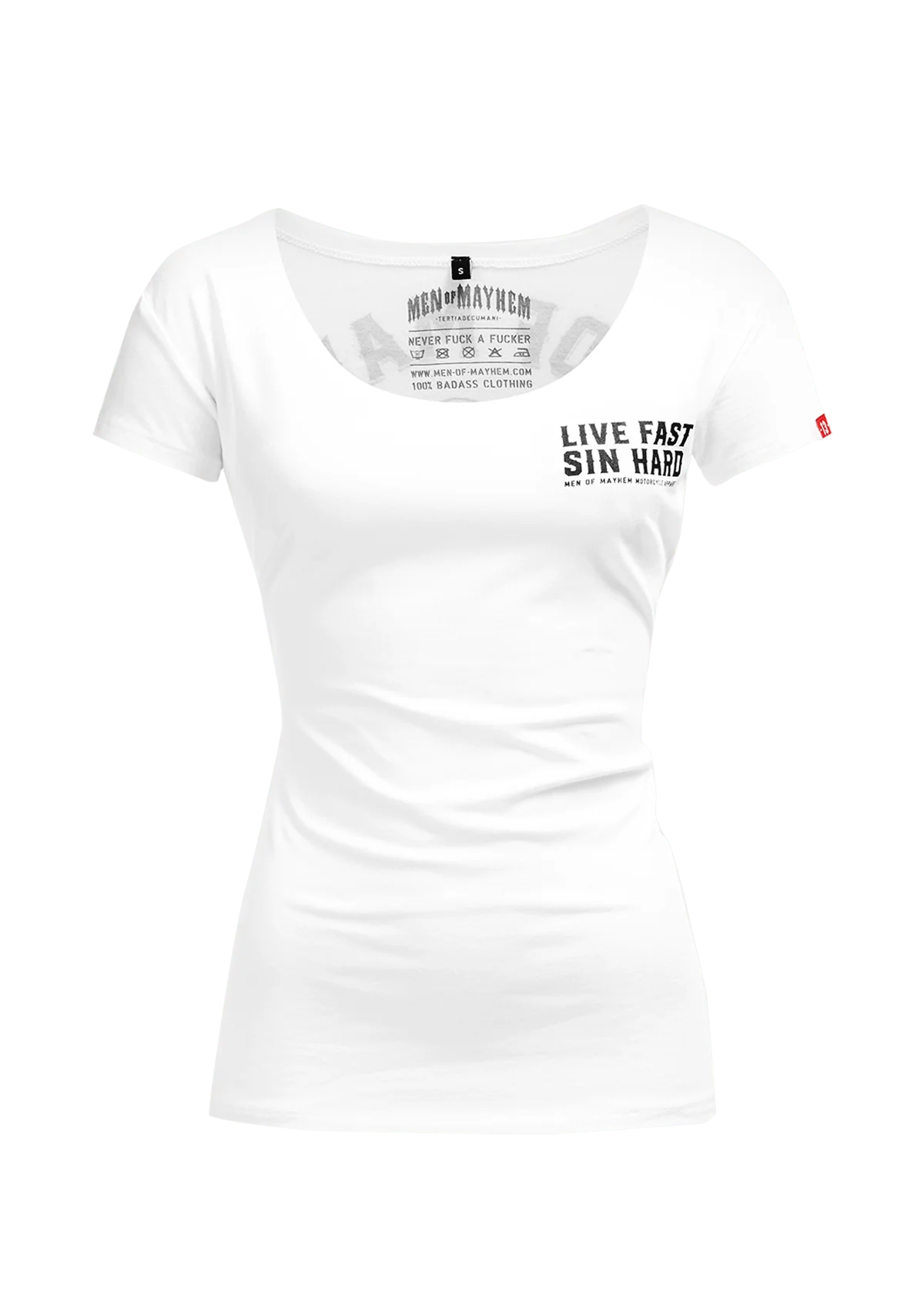 Women T-Shirt Middle Finger W/S